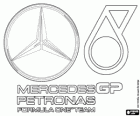 Logo Mercedes GP Petronas F1 Team