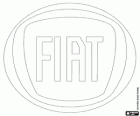 FIAT logo, italský vůz značky