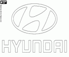 Hyundai logo, značka automobilů v Jižní Koreji