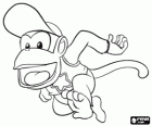 Šimpanz Diddy Kong, charakter v videohře Donkey Kong