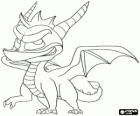 Mladý drak Spyro, hlavní protagonista Spyro Dragon videohry
