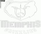 Logo týmu Memphis Grizzlies NBA. Jihozápadní Divize, Západní konference