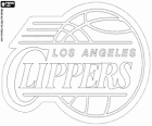 Logo Los Angeles Clippers, tým NBA. Pacifická Divize, Západní konference