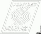 Logo Portland Trail sportovní saka, NBA tým. Severozápadní Divize, Západní konference