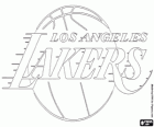 Logo Los Angeles Lakers, NBA tým, Pacifická Divize, Západní konference