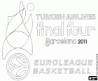 Logo Barcelona 2011 Euroligy Final Four basketbalové