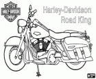Harley-Davidson Road King. Harley Motocykl