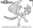 Archaeopteryx. Invizimals Shadow Zone. Agresivní létání dinosaur, matka všech ptáků