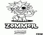 Zommer. Moshi Monsters. Malý Frankenstein