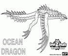 Ocean Dragon. Invizimals Shadow Zone. Ocean drak, který žije ve slané vodě