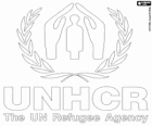 UNHCR logo, Vysokého komisaře OSN pro uprchlíky