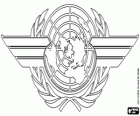 Logo ICAO, Mezinárodní organizace pro civilní letectví