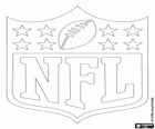 Logo NFL. Národní fotbalová liga, liga amerického fotbalu