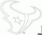 Logo pro Houston Texans, tým amerického fotbalu v divizi AFC jihu, Houston, Texas