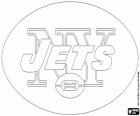 New York Jets logo, tým amerického fotbalu, divize Východ, AFC, East Rutherford, New Jersey