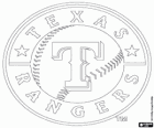 Texas Rangers logo, baseballový tým v americké lize divize Západní, Arlington, Texas