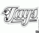 Toronto Blue Jays logo, Kanady baseballový tým ve Východní divizi Americké ligy, Toronto, Ontario, Kanada