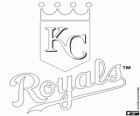 Kansas City Royals logo, baseballový tým v americké lize divize Central, Kansas City, Missouri