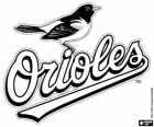Baltimore Orioles logo, baseballový tým ve východní divize American League, Baltimore, Maryland