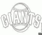 San Francisco Giants logo, baseballový tým z National League západní divize, San Francisco, Kalifornie