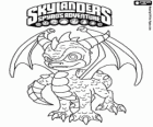 Skylander Spyro, drak je impozantní protivník, který může létat a střílet oheň z úst. Kouzelná Skylanders