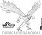 Dark Uberjackal. Invizimals The Lost Tribes. Egyptský pán ohně a ničení