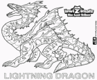 Lightning Dragon. Invizimals The Lost Tribes. Tento drak invizimal dominuje moc blesk a hrom