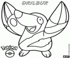 Drilbur, Krtek pokémon. Vyvine v Excadrill. Moguryu a Doryuuzu