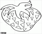 Jahodové puzzle. Ovoce puzzle