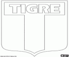 Logo Club Atlético Tigre z města Victoria, Argentina