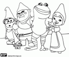 Julie, Nanette, Tybalt, Paříž a trouba. Znaky z Gnomeo a Julie