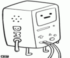 Beemo, BMO, zábavné videoherní stroje, charakter z Adventure Time
