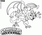 Skylander Cynder, Drak ženy se zlověstnými schopnostmi. Oživlý mrtvý Skylanders