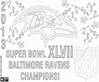 Baltimore Ravens Super Bowl Mistrů 2013
