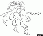 Darcy dominuje mocnosti temnoty. Winx Club