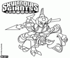 Skylander Fright Rider, elf který jezdí pštrosí kostra. Oživlý mrtvý Skylanders