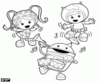 Umizoomi tanec, Milli, Geo a Bot robot
