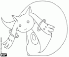 Kyubey, mimozemská bytost z Puella Magi Madoka Magica
