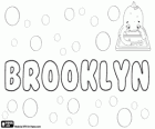 Brooklyn, jména tvořená kombinací názvu Brooke a přípony - lyn