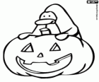 Halloween v Club Penguin, tučňák s Halloween dýně