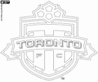 Státní znak Toronto FC, profesionální fotbalový klub v Torontu, Kanada