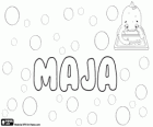 Maja, jméno s různými původ a význam. Mimo jiné: Maja, slovanské jméno. Maja, zdrobnělina Marie ve slovanských jazycích. Maja, varianta Maia