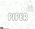 Piper, jméno anglického původu. Piper, jméno pro dívky a chlapce