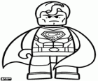 Superman, superhrdina z filmu Lego