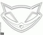 Logo Sly Raccoon, masky Sly Cooper