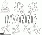 Ivonne, jméno francouzského původu. Varianta Yvonne