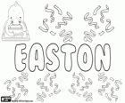 Easton, jméno anglického původu. Toto jméno má několik možných původ a význam ve staré angličtině