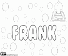 Frank, jméno germánského původu. Pochází z kmene franků
