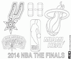 2014 NBA finále. San Antonio Spurs vs Miami Heat