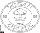 Emblém Wigan Athletic FC. The Latics